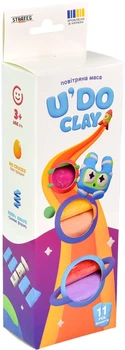 Набір для творчості Strateg UDO Clay Космос 10 г х 11 шт (ROZ-UDO-30842-2) (2999995998295)