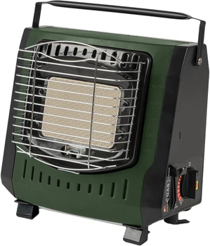 Przenośny grzejnik gazowy Highlander Compact Gas Heater Green GAS056-GN (5034358877996)