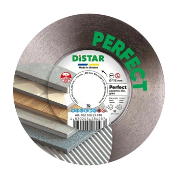 Круг алмазный отрезной 1A1R 115x22,23H Perfect (069v)