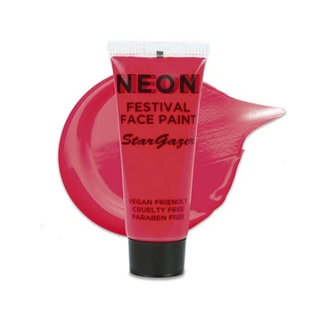 Neon Festival Face Paint RED Stargazer Неоновый аквагрим КРАСНЫЙ 10 мл