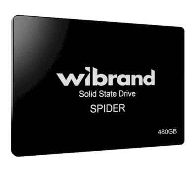 Накопичувач SSD 480GB Wibrand Spider SATA III Bulk (WI2.5SSD/SP480GB)