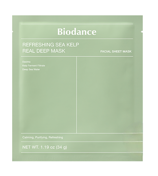 Гидрогелевая маска с морскими водорослями BIODANCE Refreshing Sea Kelp Real Deep Mask 34g