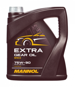 Трансмісійне масло Mannol 8103 EXTRA GEAR OIL 75W-90 GL-4/GL-5 LS 4л