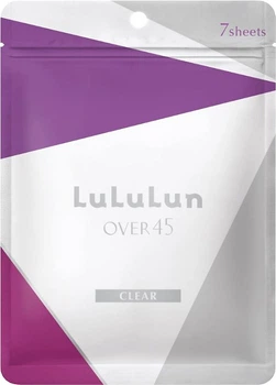 Омолаживающая маска для улучшения тонуса зрелой кожи LuLuLun Over45 Iris Blue 7 шт (4582305068917)