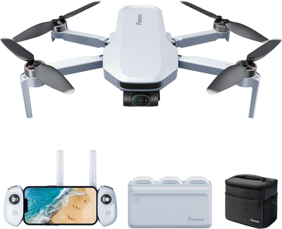 Квадрокоптер Drone FPV Potensic ATOM 2 3-Axis Gimbal 4K GPS дрон с камерой , 32 мин. полета, до 10 км
