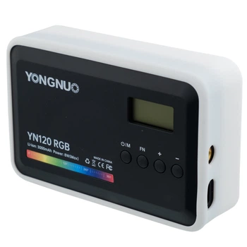 Професійний відеосвітло RGB Yongnuo YN120 Світло для відеозйомки 2500K-9000K