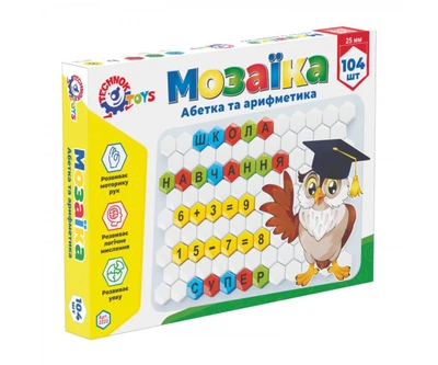 мозаїка Абетка та арифметика ТехноК (2223)