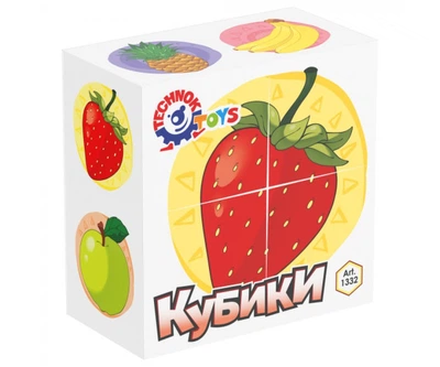 Кубики фрукти ТехноК (1332)