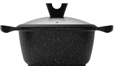 Garnek Domoletti Black Marble 20  cm 2.6 l (4772013429289)