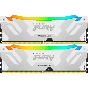 Оперативная память Kingston DDR5 32GB (2x16GB) 6800Mhz FURY Renegade RGB White (KF568C36RWAK2-32)