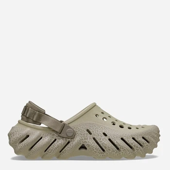 Женские кроксы Crocs Echo Crackle Clog Mth 211630-0LJ 36-37 (M4/W6) 22 см Хаки (198445221545)