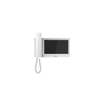 Відеодомофон з кольоровим дисплеєм та трубкою DHI-VTH5421EW-H, 7" TFT 1024×600 White