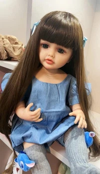 Лялька Амелія Reborn Doll Вінілова можна купати