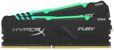 DDR4 Kingston RGB HyperX Predator 32GB (Kit of 2x16384) 3200MHz CL16 Black DIMM (HX432C16PB3AK2/32)