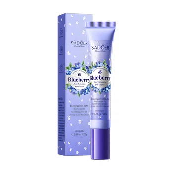 Антиоксидантний крем під очі з чорницею Sadoer Blueberry Moist Antioxidantion Eye Cream 20 г (6742349714894)