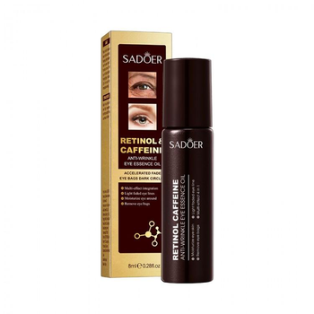 Крем-стик Sadoer Retinol Anti-Wrinkle Eye Cream Stick с ретинолом от темных кругов и морщин под глазами 3 г (6976623808986)