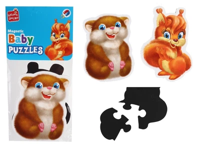 Гра развивающая Vladi Toys магнитные пазлы Малыш сможет Пушстики (на украинском)