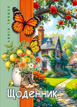 Дневник, 55 г, скоба, 143x197 мм, 40 листов, 25080