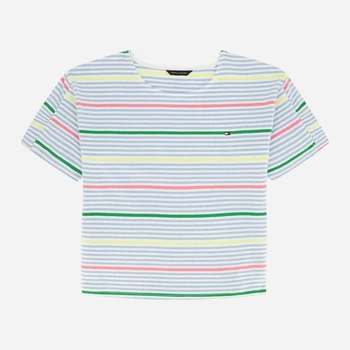 Дитяча футболка для дівчинки Tommy Hilfiger 64654930 122 см Різнокольорова (1159842769)