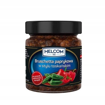 Брускета Helcom Bruschetta paprykowa w stylu toskanskim 225 мл