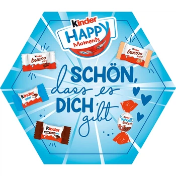 Цукерки Ferrero Kinder Happy Moments Mini Mix Schokolade 161 г