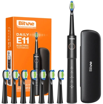 Електрична зубна щітка Bitvae E11 black
