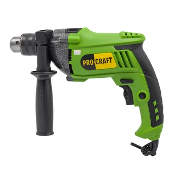 Электродрель с регулировкой оборотов и реверсом 980 Вт Procraft PS980, Дрель сетевая