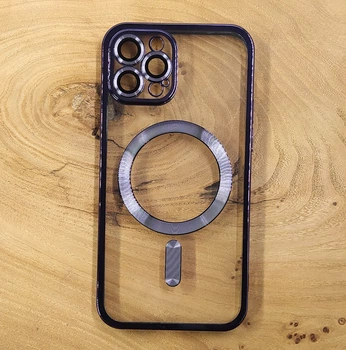 Чехол Chrome case with MagSafe для iPhone 12 Pro Purple