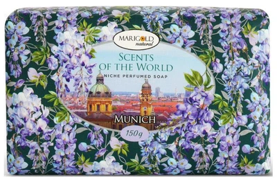 Мыло натуральное парфюмированное "Мюнхен" Marigold natural, 150 г