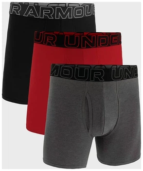 Трусы Underwear Boxers UA PERFORMANCE COTTON - SOLID 6 3PK серый мужской LG (1383889-025)