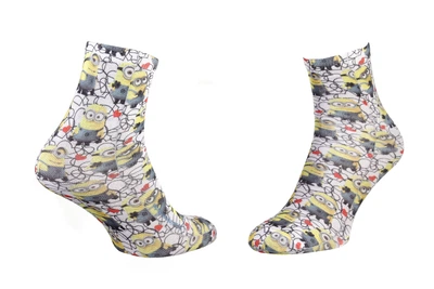 Носки MinionS ALL OVER DE MinionS+ COEUR белый детские 36-41 (17890635-4)