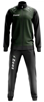 Костюм спортивний Zeus TUTA EASY темно-зелений, чорний чоловічий XXXL (Z01588)