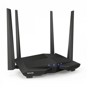 WIFI маршрутизатор гигабитный роутер Tenda AC10 (AC1200) 2.4 ГГц 5 ГГц 2 диапазона тенда АС10