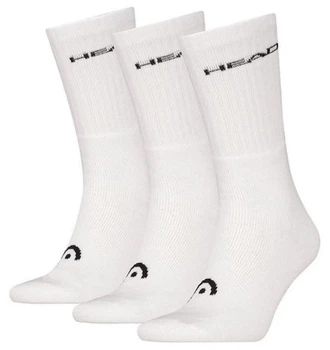 Носки Head ELEMENTS ALL SPORTS CREW 3P белый мужские 35-38 (701229008-002)