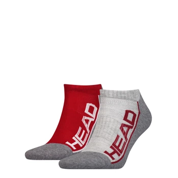 Носки Head PERFORMANCE SNEAKER 2PPK UNISEX красный, серый унисекс 35-38 (791018001-070)