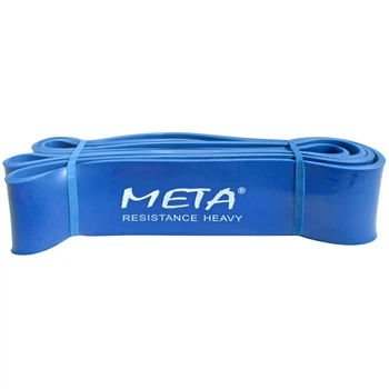Резинка-петля силовая Meta Elastic power band heavy синий 6,4х208 см