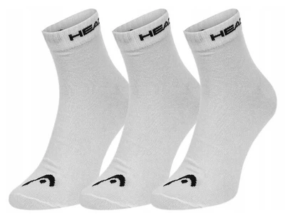 Носки Head ELEMENTS ALL SPORTS QUARTER 3P белый мужские 43-46 (701229010-002)