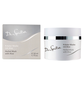 Трав'яна маска з алое для проблемної шкіри Dr. Spiller Herbal Mask With Aloe, 50 мл