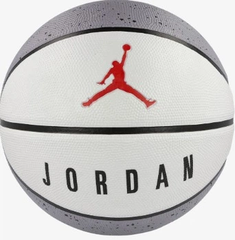 Мяч баскетбольный Nike JORDAN PLAYGROUND 2.0 8P DEFLATED CEMENT GREY/WHITE/BLACK/FIRE RED size 7 (J.100.8255.049.07)