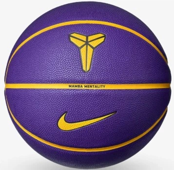 М'яч баскетбольний Nike ALL COURT 8P K BRYANT DEFLATED COURT PURPLE/GOLD/BLACK size 7