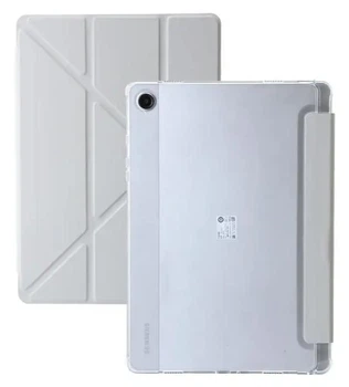 Чохол Transparent Origami на Samsung Galaxy Tab A9 (8.7") / чохол для планшета з функцією підставки / сірий
