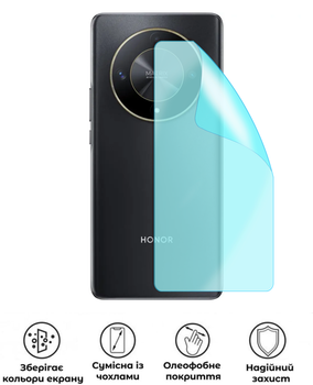 Защитная полиуретановая матовая пленка Simple Armor на корпус смартфона Honor Magic6 Lite