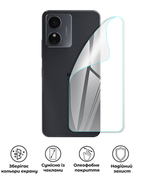 Защитная полиуретановая глянцевая пленка Simple Armor на корпус смартфона HMD Aura 2