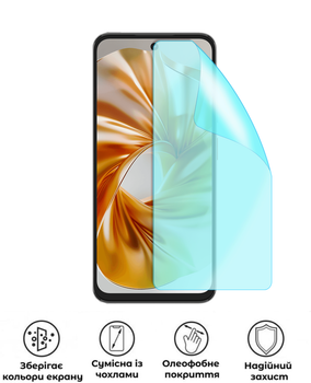 Захисна поліуретанова матова плівка Edge Armor на екран смартфона ZTE Nubia Focus 2