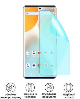 Защитная гидрогелевая матовая пленка Grade B на экран смартфона BLU Bold K50