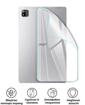 Защитная полиуретановая глянцевая пленка Simple Armor на корпус планшета Acer Iconia Tab A11-11