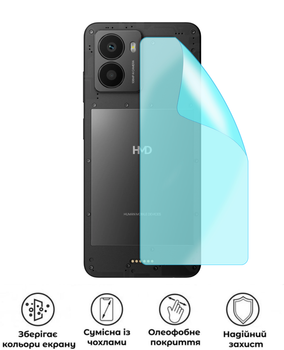Защитная полиуретановая матовая пленка Medium Armor на корпус смартфона HMD Fusion X1