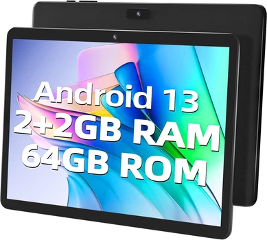 Планшет 10.1" SGIN E10P PRO 2/64Gb 5G 2-SIM 4 ядра Android 13 5000 mAh Черный Б/В