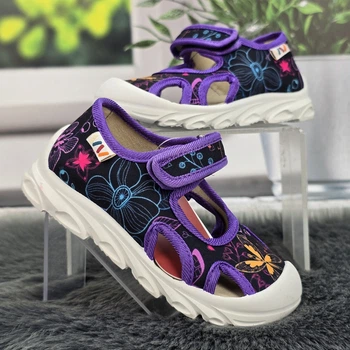Тапочки детские для девочки Weestep темно-фиолетовые 29р (19,2 см) 5963