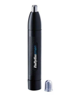 Триммер для стрижки волос в носу, ушах BaByliss E650E на батерейках Черный